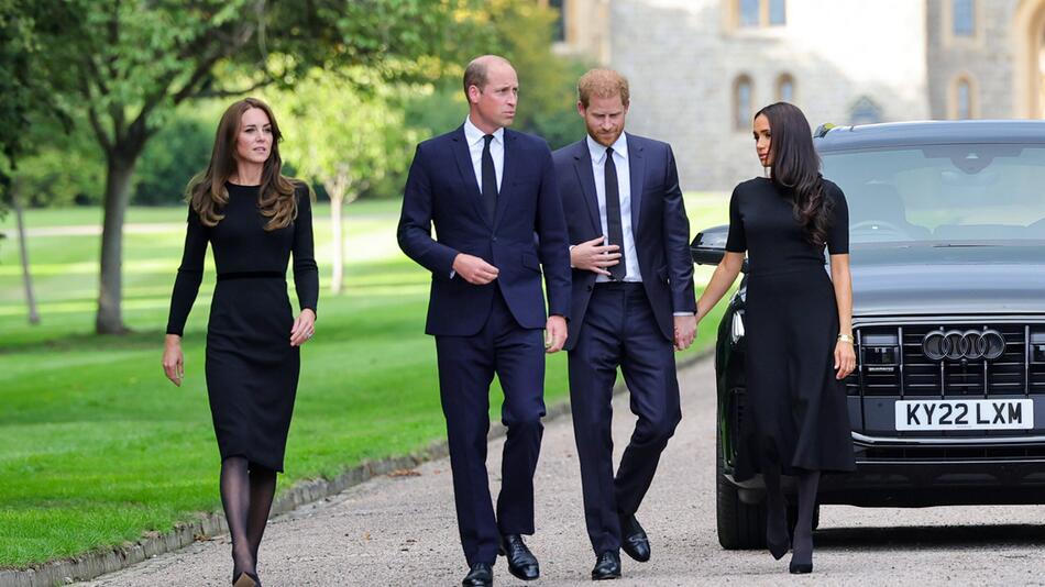 Prinzessin Kate, Prinz William, Prinz Harry, Herzogin Meghan