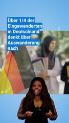 Neue IAB-Studie: 26 Prozent der Eingewanderten erwägen Auswanderung aus Deutschland