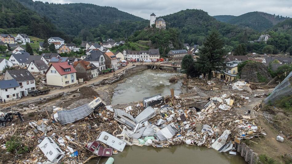 Nach der Flutkatastrophe im Ahrtal