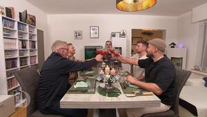 Kandidaten essen zusammen