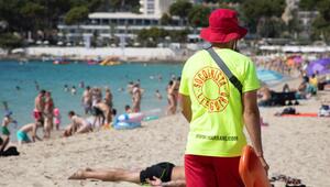 Rettungsschwimmer am Strand von Magaluf auf Mallorca