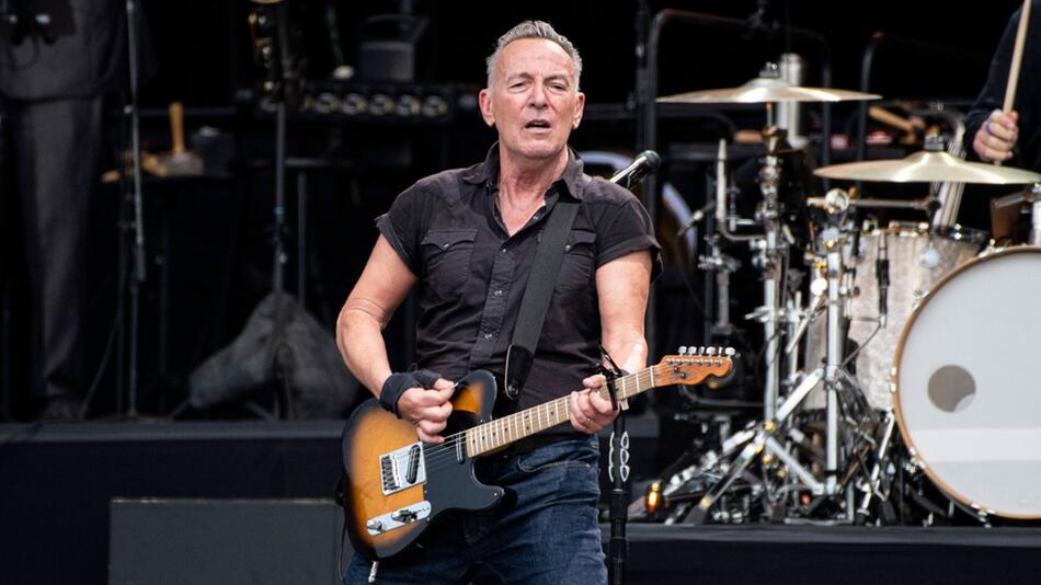 Gibt auch mit 75 Jahren noch auf der Bühne alles: Rock-Legende Bruce Springsteen.