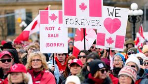 Pro-Kanada Demo in Ottawa