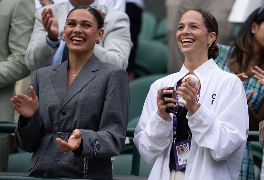 Trinity Rodman (l.) und Emma Shelton