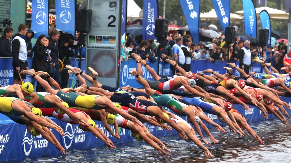 ITU World Triathlon Series in Hamburg