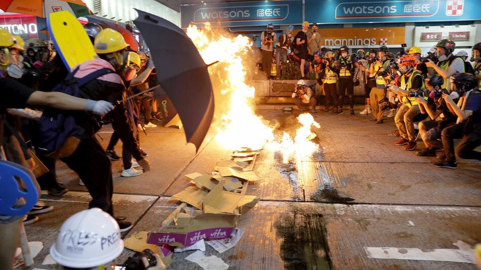 Demonstrationen in Hongkong