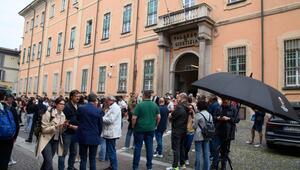 Anhörung bei der Staatsanwaltschaft in Pavia in Mordfall Poggi