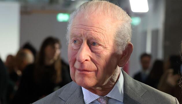 König Charles auf Londoner Modewoche