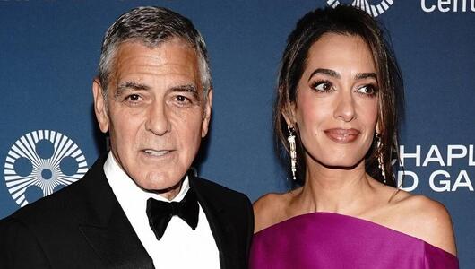Amal und George Clooney sind vor dem Feuer in Südfrankreich geflohen.