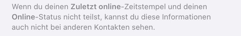 WhatsApp-Hinweis