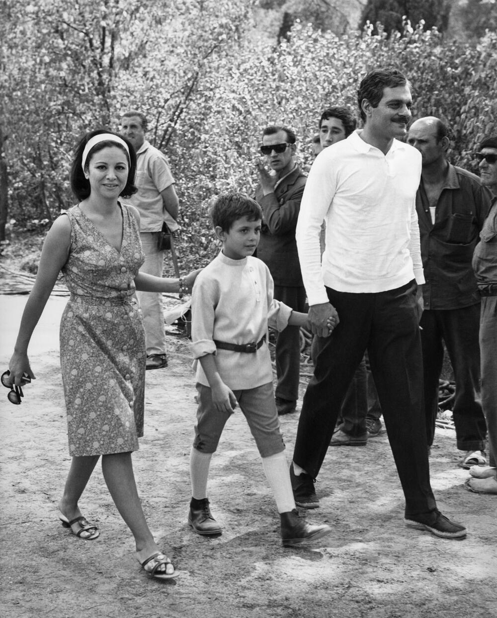Omar Sharif, Faten Hamama, Sohn Tarek