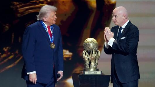 Donald Trump und Gianni Infantino