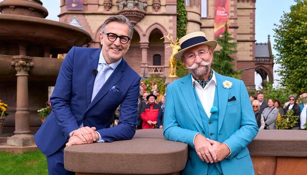 "Bares für Rares XXL": Detlev Kümmel (l.) und Horst Lichter.