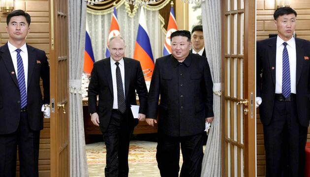 Putin und Kim Jong-un