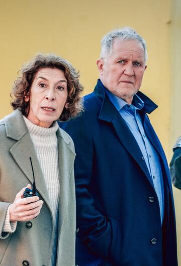 Adele Neuhauser (Bibi Fellner) und Harald Krassnitzer (Moritz Eisner)