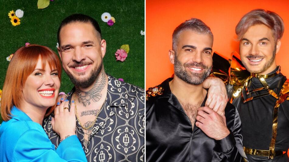 Pia Tillmann und Zico Banach nahmen 2023 am "Sommerhaus der Stars" teil, Rafi Rachek und Sam ...