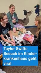 Kurz nach Tour-Ende besucht Taylor Swift Kinder im Krankenhaus