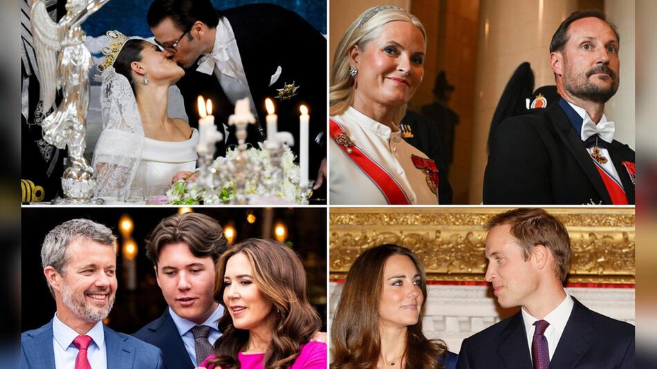 ZDF-Dokureihe "Plötzlich Majestät" erzählt die Liebesgeschichten von Daniel Westling, Mette ...