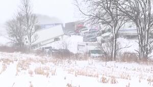 Blechschäden satt: Über 100 Fahrzeuge kollidieren bei Massenkarambolage in Michigan 