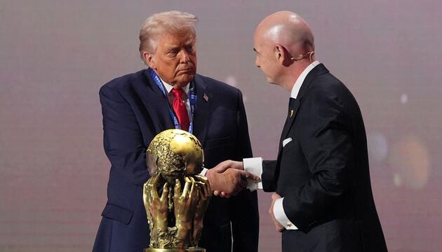 Donald Trump und Gianni Infantino