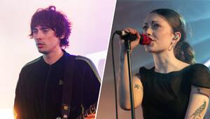 Liam Gallaghers Sohn Gene und Dave Grohls Tochter Violet traten am Wochenende beim Reading und ...