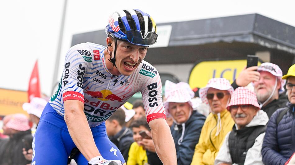 Florian Lipowitz wurde bei der 14. Etappe der Tour de France Fünfter