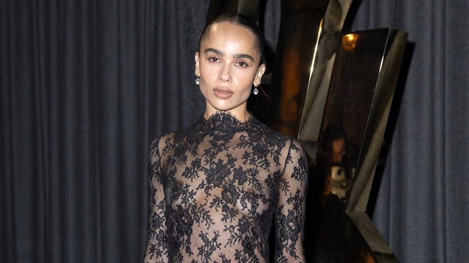 Zoë Kravitz beschriftet jetzt alles.