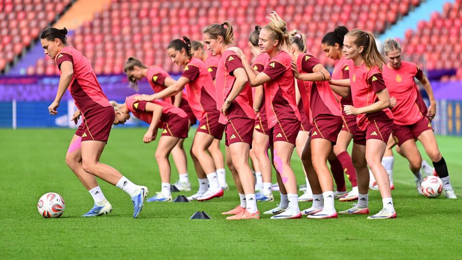 Frauenfußball-EM - Abschlusstraining Deutschland