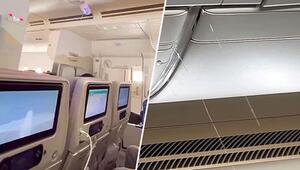 Dusche über den Wolken: Wasser tropft bei Emirates-Flug von der Kabinendecke