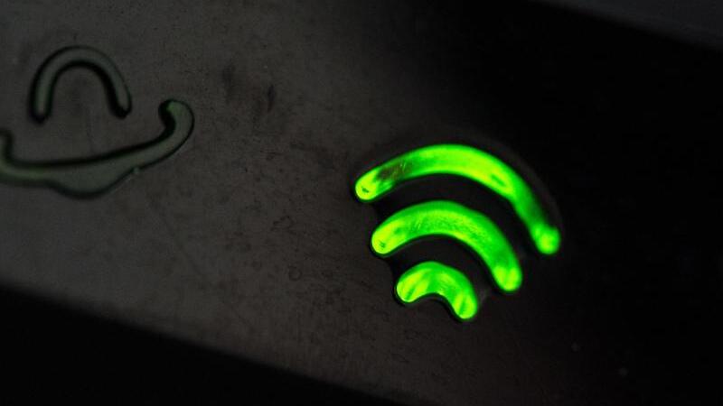 Symbol für funktionierendes WLAN