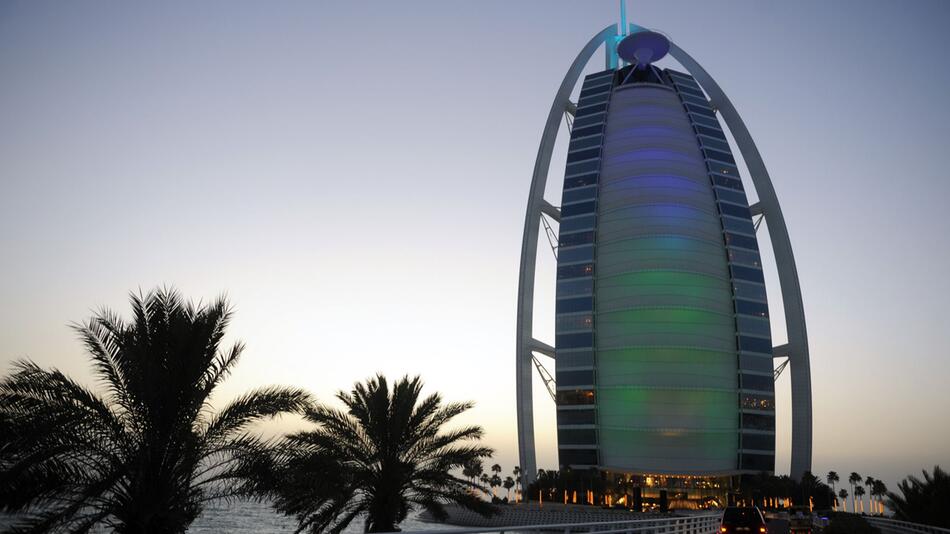 Burj al Arab Hotel in Dubai