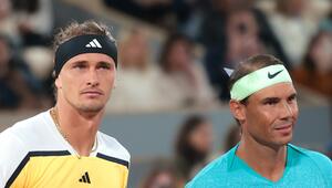 Alexander Zverev und Rafael Nadal