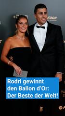 Rodri gewinnt den Ballon d’Or: Der Beste der Welt!