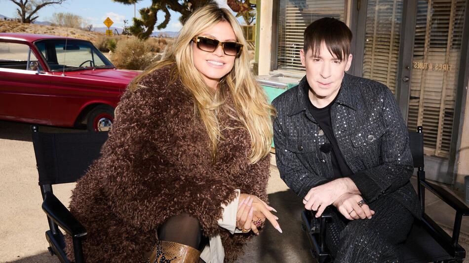 Heidi Klum und Designer Kilian Kerner