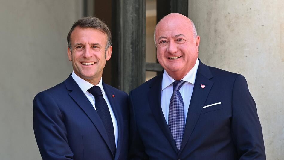 Emmanuel Macron, Christian Stocker