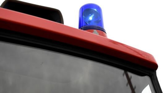 Die Feuerwehr stand nach dem Felssturz im Einsatz