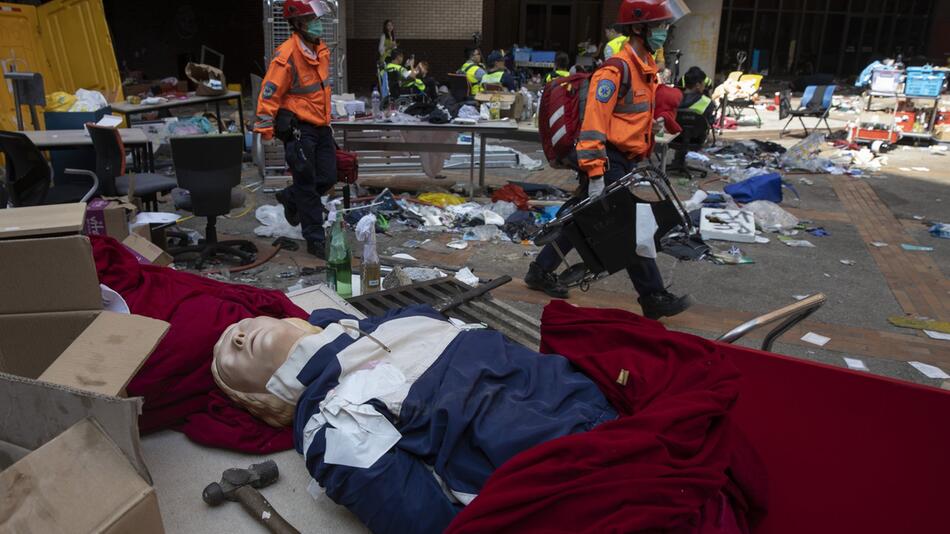 Proteste in Hongkong