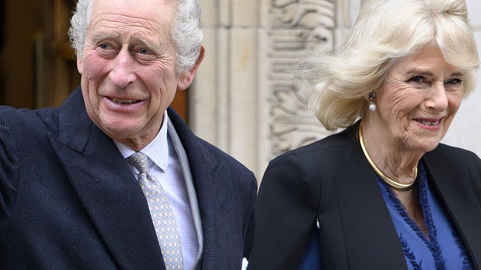 König Charles III., hier neben Königin Camilla, soll trotz seiner Krebserkrankung ein Erscheinen ...