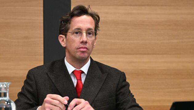 Teufel bei seiner Befragung im U-Ausschuss 2024