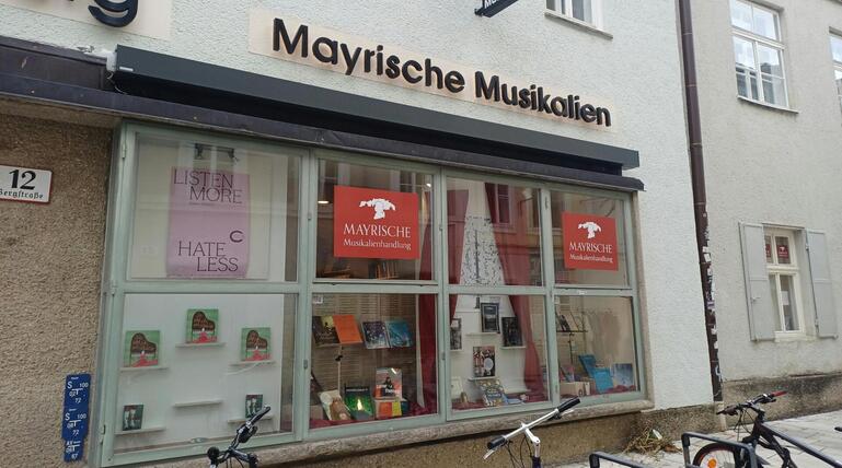 Eine der ältesten bestehenden Musikalienhandlungen sperrt zu
