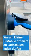 Warum kleine E-Mobile oft nicht laden dürfen