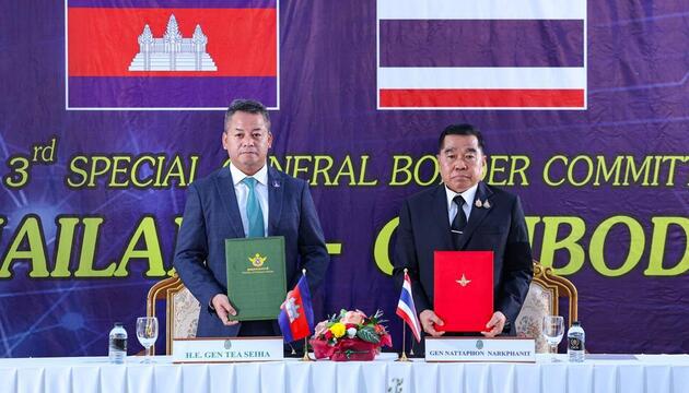 Thailand und Kambodscha unterzeichnen Waffenstillstandsabkommen