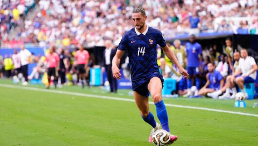 Frankreichs Adrien Rabiot beim Spiel um Platz drei gegen England.