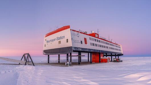 Die Neumayerstation III in der Antarktis