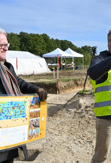 Bronzezeitliche Siedlung am "Königsgrab"