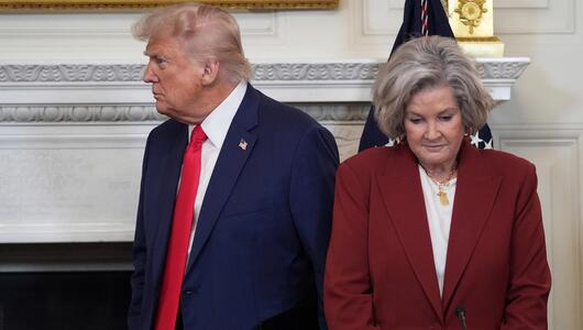 Donald Trump und Susie Wiles im Weißen Haus