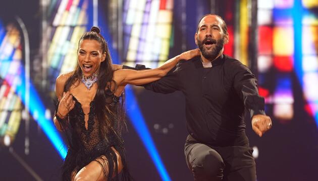 Nadja Benaissa tanzte beim Partner-Switch einen Jive zu "Something's Got a Hold on Me" von ...