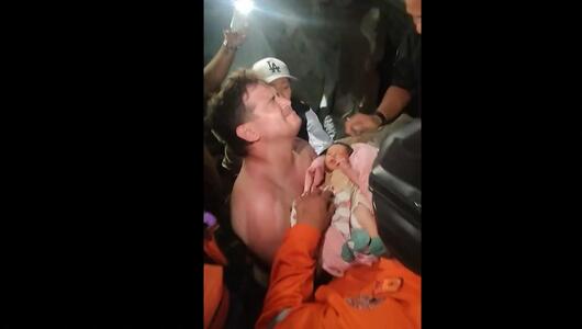 Baby, Erdbeben, Venezuela