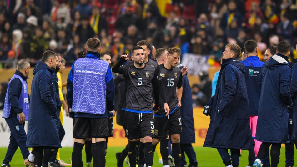 Rumänien - Kosovo - Spielabbruch