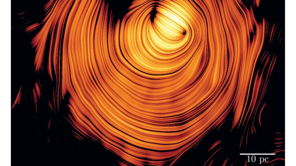Bild eines kosmischen Jets enthüllt das "Auge von Sauron"